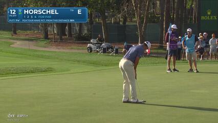 Billy Horschel | Round 1 | 12th hole | Shot 4 | 2025 Valspar