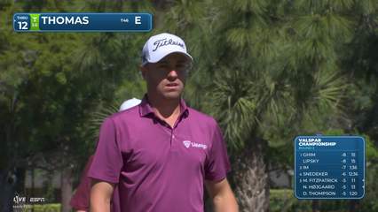 Justin Thomas | Round 2 | 3rd hole | Shot 4 | 2026 Valspar