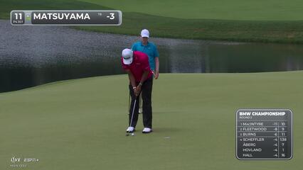 Hideki Matsuyama | Round 2 | 11th hole | Shot 3 | 2025 BMW Championship