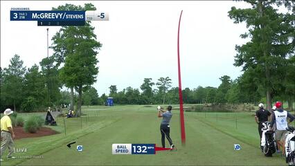  McGreevy/Stevens | 2023 Zurich Classic | Round 2 | 3rd hole | Shot 1