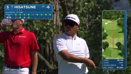 Ryo Hisatsune | Round 2 | 5th hole | Shot 1 | 2025 John Deere