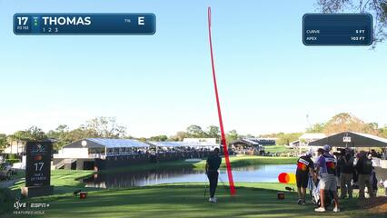 Justin Thomas | Round 1 | 17th hole | Shot 1 | 2025 Arnold Palmer