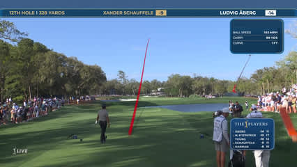 Xander Schauffele | Round 3 | 12th hole | Shot 1 | 2026 THE PLAYERS