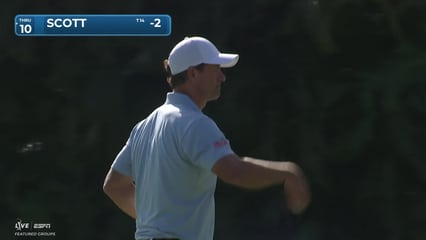 Adam Scott | Round 1 | 1st hole | Shot 4 | 2026 Sony Open
