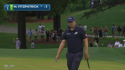 Matt Fitzpatrick | Round 1 | 10th hole | Shot 4 | 2026 Truist Championship