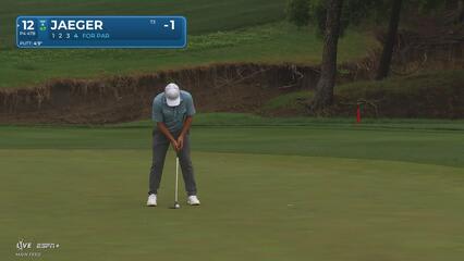 Stephan Jaeger | Round 1 | 12th hole | Shot 4 | 2025 THE CJ CUP