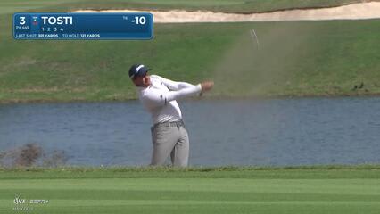 Alejandro Tosti | Round 3 | 3rd hole | Shot 2 | 2025 Mexico Open