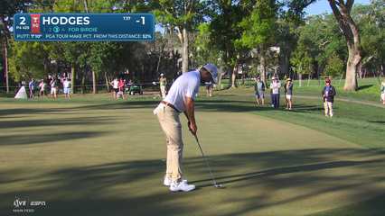 Lee Hodges | Round 3 | 2nd hole | Shot 3 | 2026 Valspar