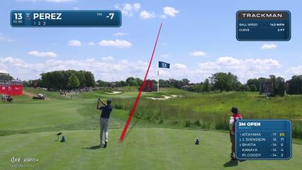 Victor Perez | Round 3 | 13th hole | Shot 1 | 2025 3M Open