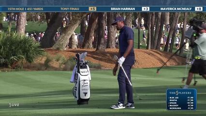 Tony Finau | Round 2 | 15th hole | Shot 2 | 2025 THE PLAYERS