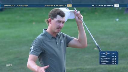 Maverick McNealy | Round 4 | 18th hole | Shot 4 | 2026 THE PLAYERS