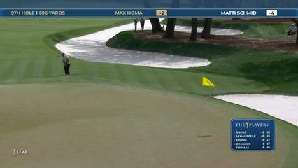 Max Homa | Round 3 | 9th hole | Shot 3 | 2026 THE PLAYERS
