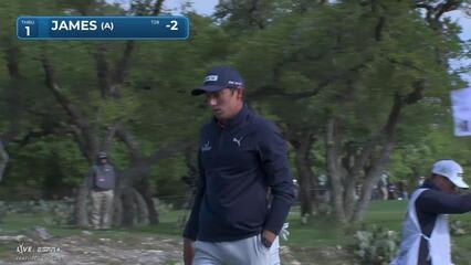 Benjamin James | Round 4 | 1st hole | Shot 5 | 2025 Valero