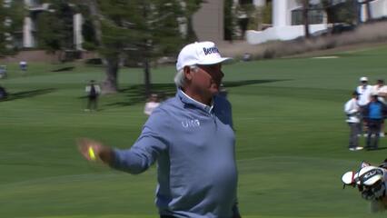 Fred Couples | Round 2 | 8th hole | Shot 2 | 2025 Hoag Classic