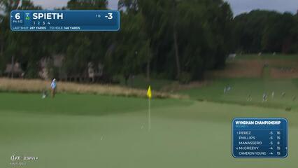 Jordan Spieth | Round 1 | 6th hole | Shot 2 | 2025 Wyndham