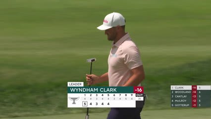 Wyndham Clark | Round 4 | 5th hole | Shot 4 | 2026 BMW Championship