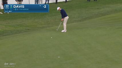 Cam Davis | Round 1 | 17th hole | Shot 3 | 2025 AT&T Pebble Beach