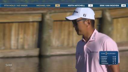 Michael Kim | Round 1 | 17th hole | Shot 2 | 2026 THE PLAYERS