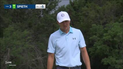 Jordan Spieth | 2024 Valero | Round 4 | 3rd hole | Shot 2