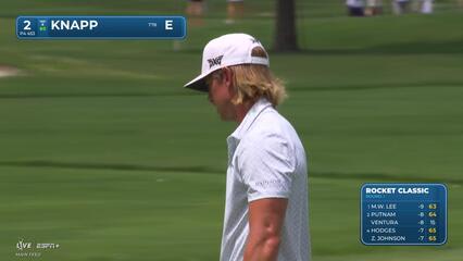 Jake Knapp | Round 1 | 2nd hole | Shot 4 | 2025 Rocket Classic