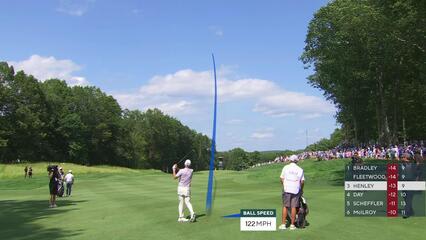 Russell Henley | Round 4 | 10th hole | Shot 2 | 2025 Travelers