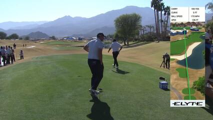 Sepp Straka | Round 4 | 9th hole | Shot 1 | 2025 The American Express