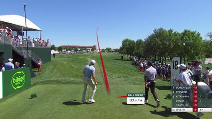 Jordan Spieth | Round 3 | 18th hole | Shot 1 | 2025 THE CJ CUP