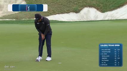 J.J. Spaun | Round 4 | 2nd hole | Shot 4 | 2026 Valero