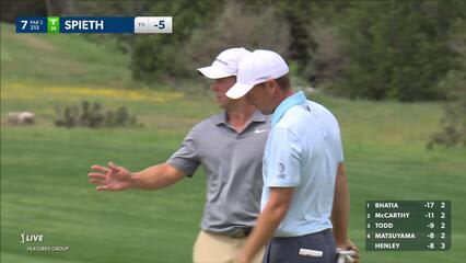 Jordan Spieth | 2024 Valero | Round 4 | 7th hole | Shot 3