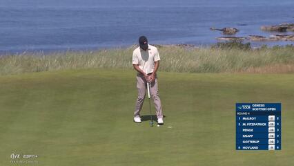 Adam Scott | Round 4 | 13th hole | Shot 4 | 2025 Genesis Scottish Open