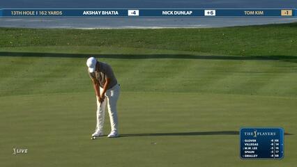 Tom Kim | Round 1 | 13th hole | Shot 4 | 2025 THE PLAYERS