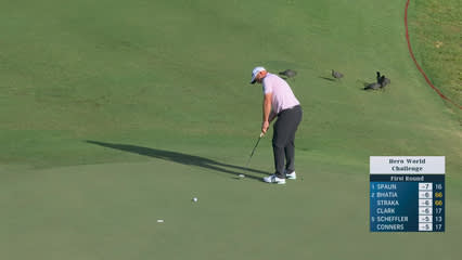 Sepp Straka | Round 1 | 18th hole | Shot 3 | 2025 Hero World Challenge