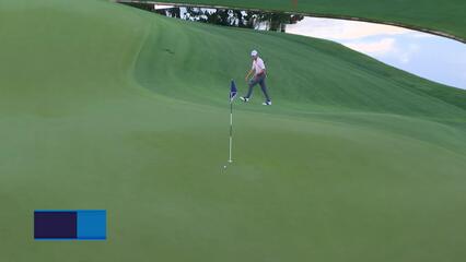 Min Woo Lee | Round 2 | 15th hole | Shot 2 | 2025 Houston Open