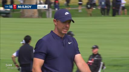 Rory McIlroy | 2024 Genesis | Round 4 | 15th hole | Shot 4
