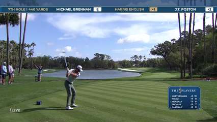 Harris English | Round 1 | 7th hole | Shot 1 | 2026 THE PLAYERS