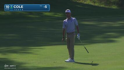 Eric Cole | Round 3 | 10th hole | Shot 4 | 2025 John Deere