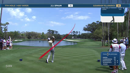 Sudarshan Yellamaraju | Round 4 | 7th hole | Shot 1 | 2026 THE PLAYERS