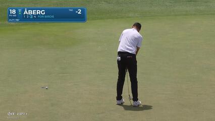 Ludvig Åberg | Round 4 | 18th hole | Shot 3 | 2025 RBC Heritage