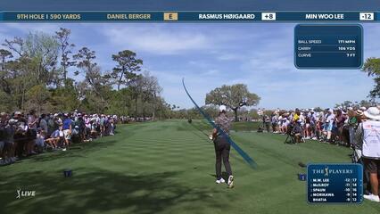 Daniel Berger | Round 2 | 9th hole | Shot 1 | 2025 THE PLAYERS