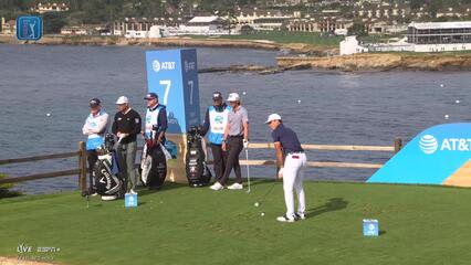 Billy Horschel | Round 4 | 7th hole | Shot 1 | 2025 AT&T Pebble Beach