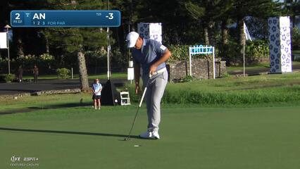 Byeong Hun An | Round 2 | 2nd hole | Shot 3 | 2025 The Sentry