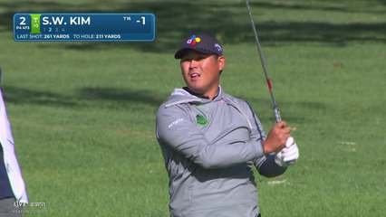 Si Woo Kim | Round 1 | 2nd hole | Shot 2 | 2026 The Genesis
