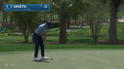 Jordan Spieth | Round 4 | 1st hole | Shot 5 | 2025 Valspar