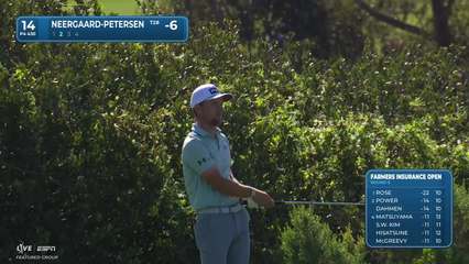Rasmus Neergaard-Petersen | Round 3 | 14th hole | Shot 2 | 2026 Farmers