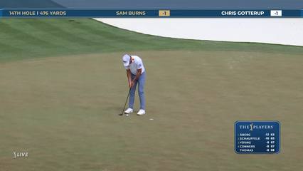 Sam Burns | Round 3 | 14th hole | Shot 4 | 2026 THE PLAYERS