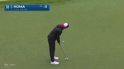 Max Homa | Round 2 | 12th hole | Shot 4 | 2025 the Memorial