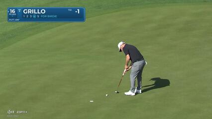 Emiliano Grillo | Round 1 | 16th hole | Shot 4 | 2025 The American Express