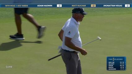 Matt Kuchar | Round 2 | 18th hole | Shot 3 | 2025 THE PLAYERS