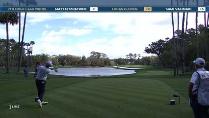 Lucas Glover | Round 1 | 7th hole | Shot 1 | 2026 THE PLAYERS