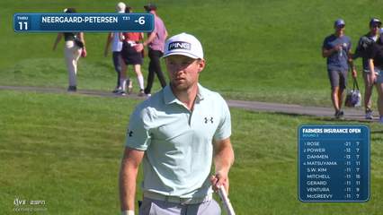 Rasmus Neergaard-Petersen | Round 3 | 11th hole | Shot 2 | 2026 Farmers